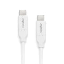 Rocstor Y10C275-W1 USB cable USB 2.0 118.1" (3 m) USB C White