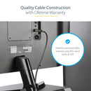 StarTech.com DP14VMM4M DisplayPort cable 157.5" (4 m) Gray, Black