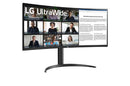 LG 34BR55QC-B computer monitor 34" 3440 x 1440 pixels Wide Quad HD LCD Black