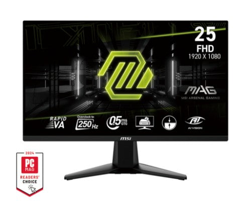 MSI MAG 255XFV computer monitor 24.5" 1920 x 1080 pixels Full HD Black