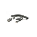 Zebra CBA-R71-C09ZAR serial cable Black 110.2" (2.8 m) RS232 DB9