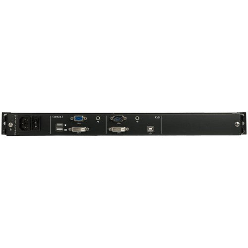 StarTech.com RKCOND17HD rack console 17.3" 1920 x 1080 pixels Steel Black 1U