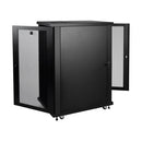 Tripp Lite SR24UB rack cabinet 24U Freestanding rack Black