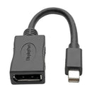 Tripp Lite P139-06N-DP4K6B DisplayPort cable 7.87" (0.2 m) Mini DisplayPort Black