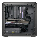 Cooler Master Q300L V2 Mini Tower Black, Transparent