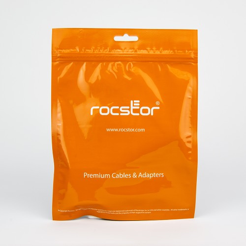 Rocstor Y10A207-A1 cable gender changer USB A USB C Gray