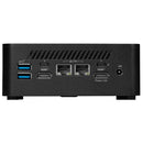 MSI Cubi NUC 1M-011US Intel Core 3 100U 8 GB DDR5-SDRAM 500 GB SSD Windows 11 Home Mini PC Black