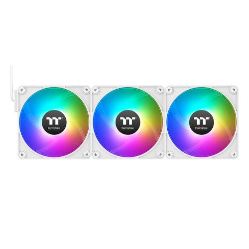 Thermaltake CL-F191-PL14SW-A computer cooling system Computer case Fan 5.51" (14 cm) White 3 pc(s)