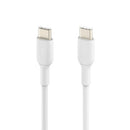 Belkin CAB003BT1MWH USB cable 39.4" (1 m) USB C White