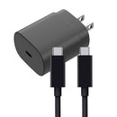 4XEM 4X25WCHARGEKIT3B mobile device charger Smartphone Black AC Fast charging Indoor