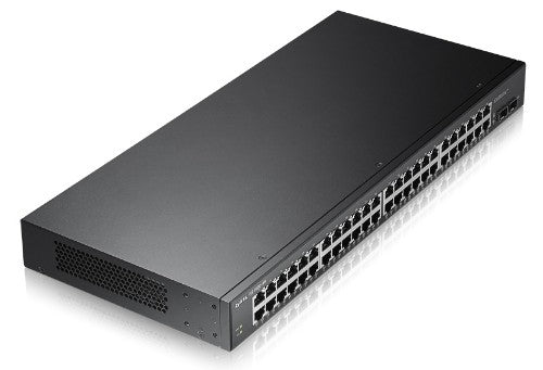 Zyxel GS1900-48 network switch Managed L2 Gigabit Ethernet (10/100/1000) 1U Black