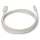 AddOn Networks USB2LGT6INW lightning cable 5.91" (0.15 m) White