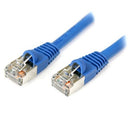 StarTech.com 3 ft Blue Shielded (Snagless) Category 5e (350 MHz) STP Patch Cable networking cable 35.8" (0.91 m)