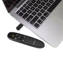 StarTech.com PRESREMOTEG wireless presenter Black