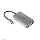 CLUB3D CAC-1510-A video cable adapter 9.84" (0.25 m) USB Type-C DVI-D Gray