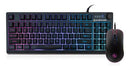 iogear GKM601 keyboard Mouse included Gaming USB QWERTY English Black
