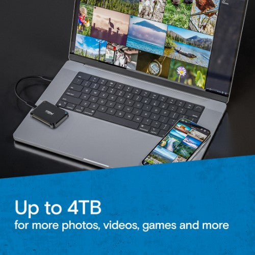 Micron Crucial X9 2TB Portable SSD Wi-Fi Black