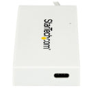 StarTech.com HB30C3A1CFBW interface hub USB 3.2 Gen 1 (3.1 Gen 1) Type-C 5000 Mbit/s White