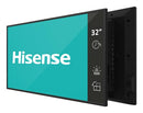 Hisense 32DM66D signage display Digital A-board 32" Wi-Fi 500 cd/m² Full HD Black Android 11 24/7