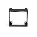 StarTech.com RK812WALLO rack cabinet 8U Wall mounted rack Black