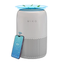 MIKO Air Purifier for Bedroom with 3-in-1 HEPA Filter & Sleep Mode, Whisper Quiet, Covers Up to 1200 ft, Smart Wi-Fi App Control - Removes Smoke, Allergens, Pets Hair, Dust, Odors, Pollutants