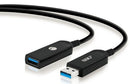 Siig CB-US0U11-S1 USB cable USB 3.2 Gen 1 (3.1 Gen 1) 1181.1" (30 m) USB A Black