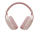 Logitech 981-001258 headphones/headset Wireless Head-band Calls/Music Bluetooth Rose