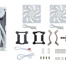 Cooler Master MasterLiquid 240L Core ARGB White Processor Liquid cooling kit 4.72" (12 cm)