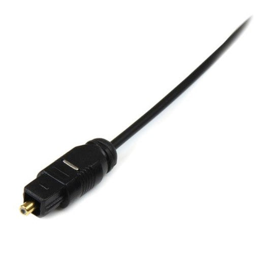 StarTech.com 10 ft Thin Toslink Digital audio cable 120.1" (3.05 m) Black