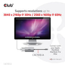 CLUB3D CAC-1510-A video cable adapter 9.84" (0.25 m) USB Type-C DVI-D Gray