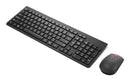 Lenovo 4X31R64453 keyboard Mouse included Office RF Wireless US English Black