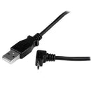 StarTech.com 2m USB2.0 A - micro B USB cable 78.7" (2 m) USB A Micro-USB B Black