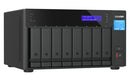QNAP TVS-h874T NAS Tower Intel® Core™ i7 32 GB DDR4 0 TB QuTS hero Black