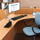 Siig CE-MT2D12-S1 monitor mount / stand 32" Silver Desk