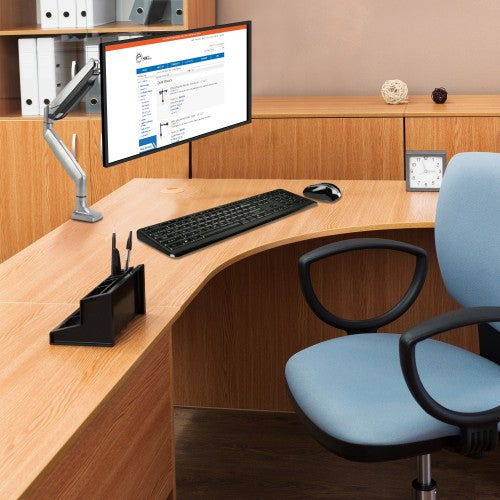 Siig CE-MT2D12-S1 monitor mount / stand 32" Silver Desk