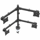 StarTech.com ARMQUAD monitor mount / stand 27" Desk Black