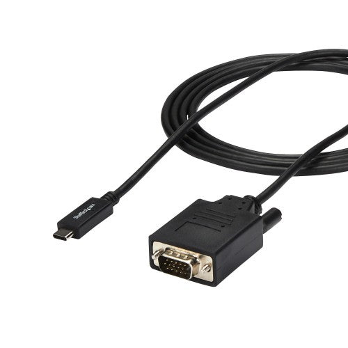 StarTech.com CDP2VGAMM2MB video cable adapter 78.7" (2 m) USB Type-C VGA (D-Sub) Black
