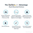 StarTech.com CABSHELF116 rack accessory Rack shelf