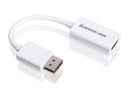 iogear DisplayPort - HD HDMI Type A (Standard) White