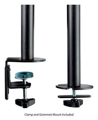 3M MM200B monitor mount / stand 28.5" Black Desk