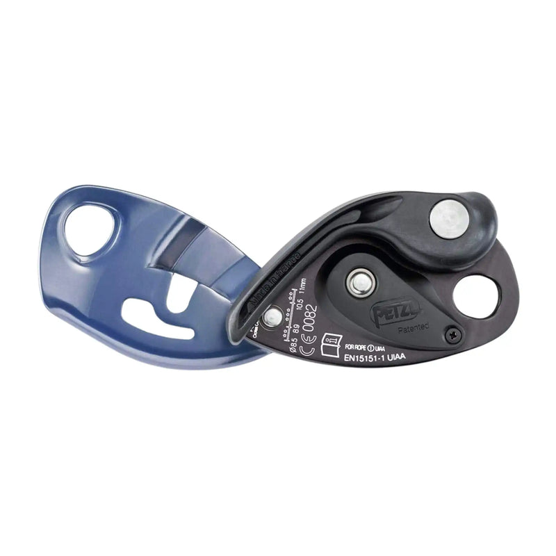 Petzl GRIGRI Belay Device - Belay Device With Cam-Assisted Blocking for Sport, Trad, and Top-Rope Climbing - Blue