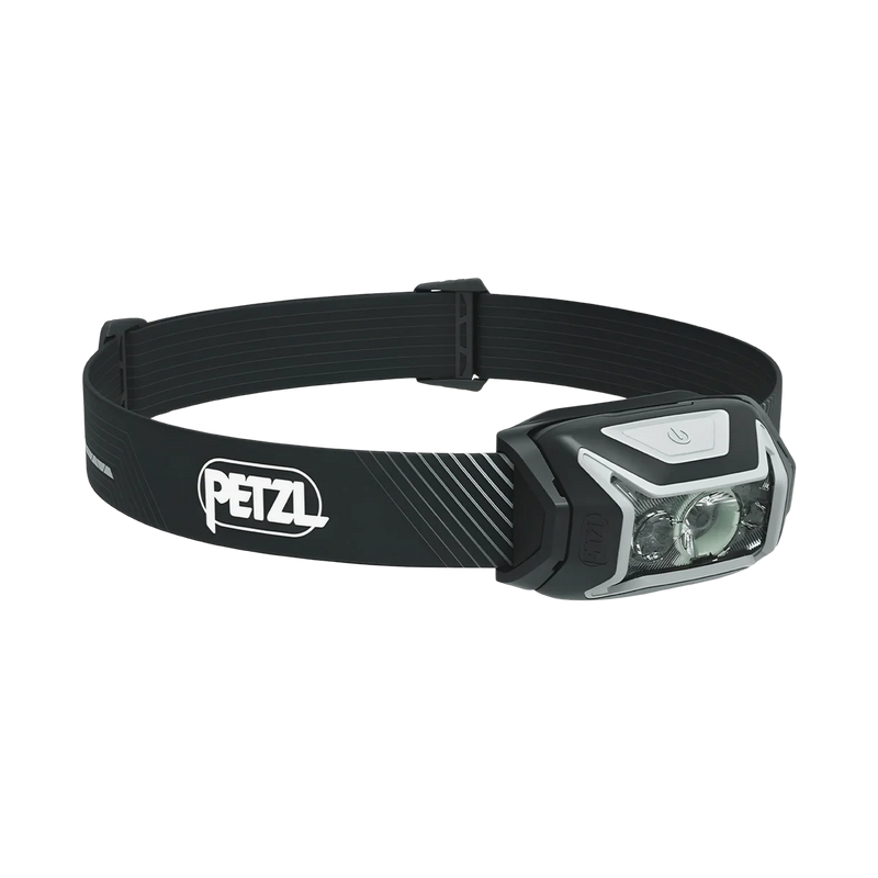 PETZL Actik, Compact Multifunction Front Lamp, Gray, U, Unisex-Adult, Grey