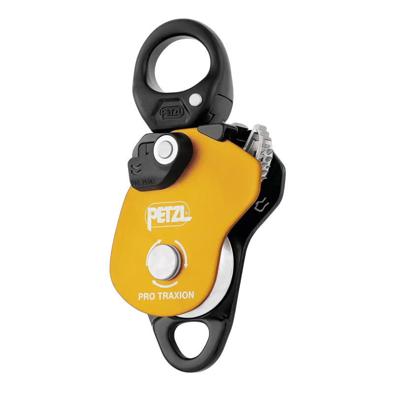 Petzl, Pro Traxion, High Efficiency Progress Capture Pulley with Swivel