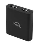 OWC Thunderbolt Dual DisplayPort Adapter USB graphics adapter 7680 x 4320 pixels Black