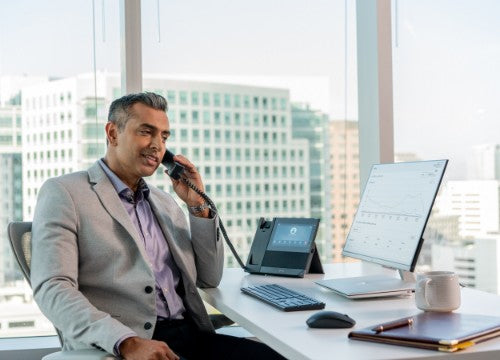 Poly CCX 600 Business Media Phone for Microsoft Teams and PoE-enabled