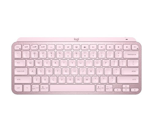 Logitech 920-010474 keyboard Universal RF Wireless + Bluetooth QWERTY English Rose