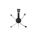 Kensington K33065WW headphones/headset Wired Head-band Office/Call center USB Type-A Black