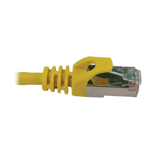 Tripp Lite N262-S01-YW networking cable Yellow 11.8" (0.3 m) Cat6a S/UTP (STP)