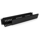 StarTech.com CMDUCT2U rack accessory Cable management panel