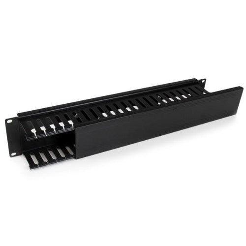 StarTech.com CMDUCT2U rack accessory Cable management panel